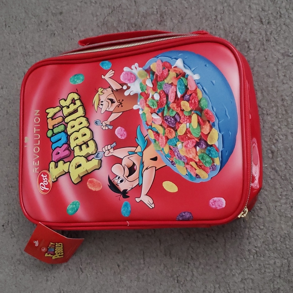 Fruity Pebbles Flintstones Zip Around Pouch Bag
